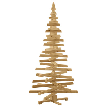 Julträd med stativ Brun 180 cm Massiv furu