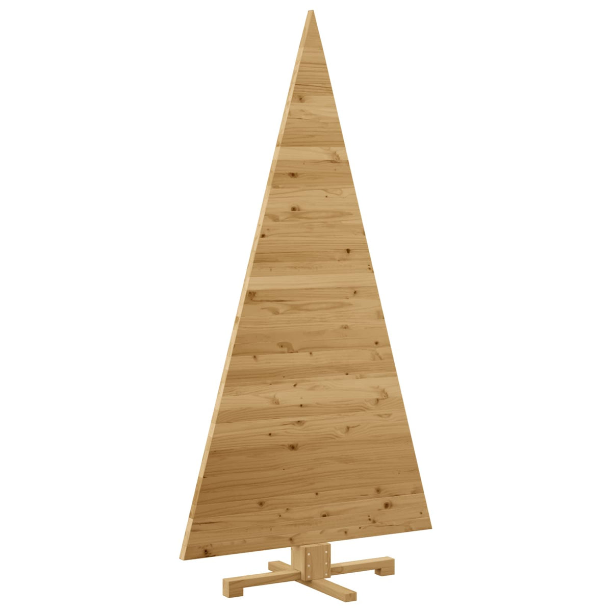 Julträd med stativ Brun 180 cm Massiv furu