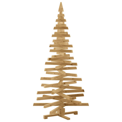 Julträd med stativ Brun 180 cm Massiv furu