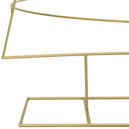 Metall julgran med stativ Guld 209 cm Pulverlackerad stål