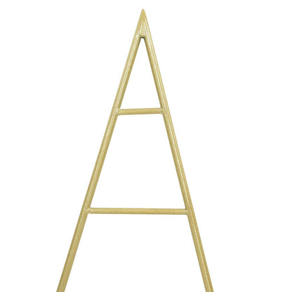 Metall julgran Guld 60 cm Pulverlackerad stål