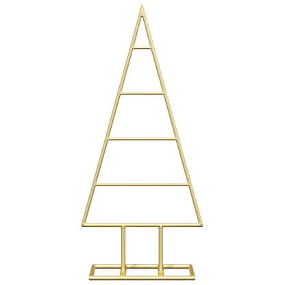 Metall julgran Guld 60 cm Pulverlackerad stål