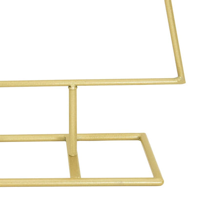 Metall julgran Guld 125 cm Pulverlackerad stål