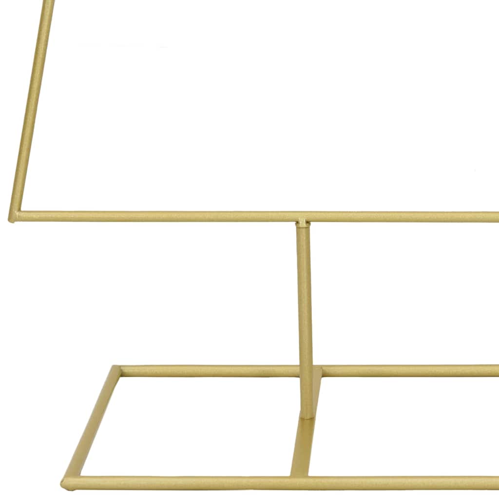 Metall julgran Guld 150 cm Pulverlackerad stål