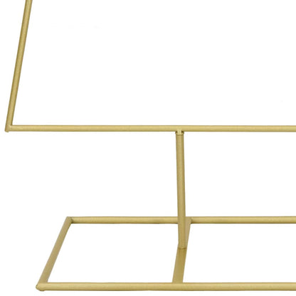 Metall julgran Guld 150 cm Pulverlackerad stål