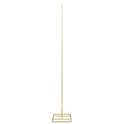 Metall julgran Guld 150 cm Pulverlackerad stål