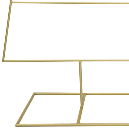 Metall julgran KUOPIO 210 cm Pulverlackerad stål Guld