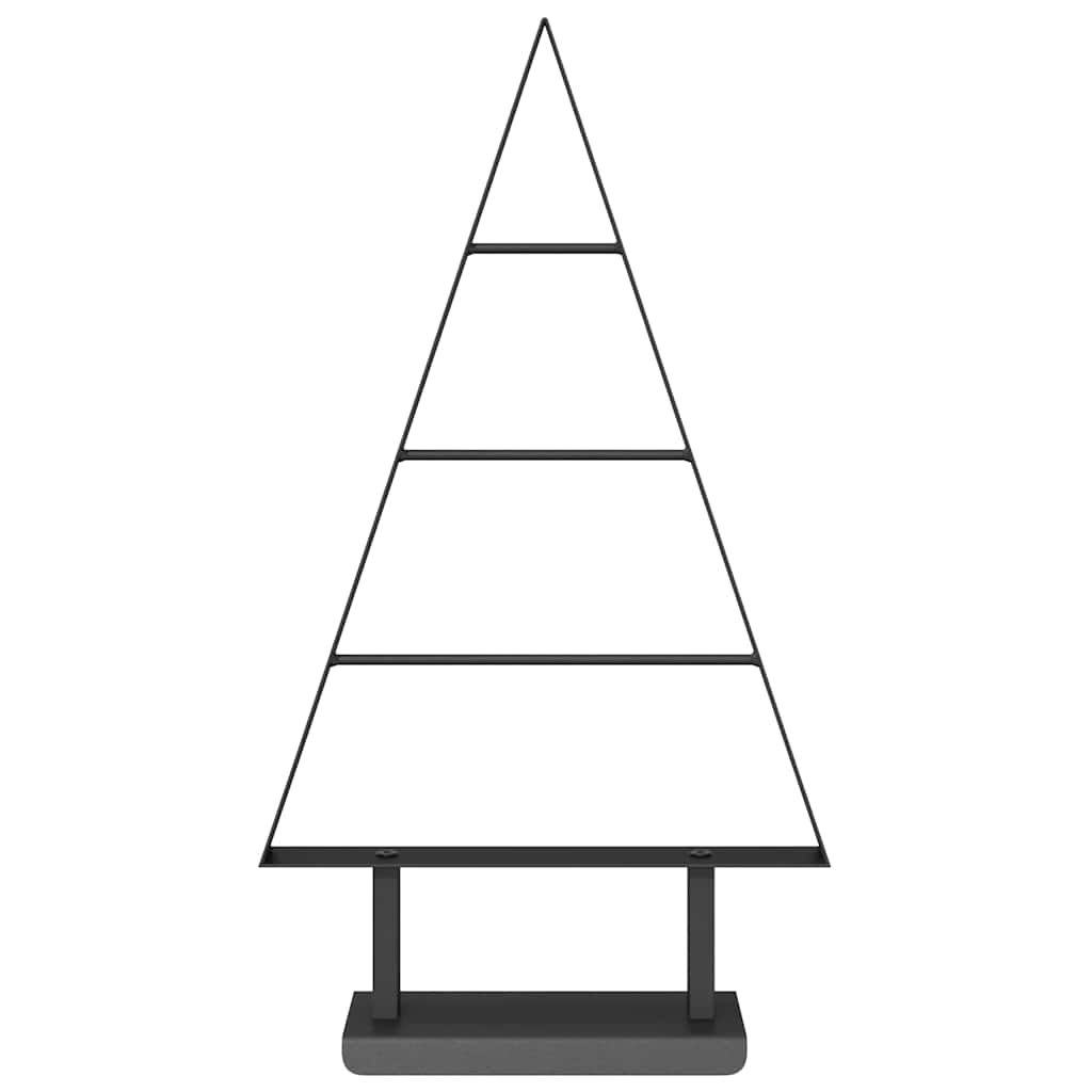 Metall julgran Svart 60 cm Stål