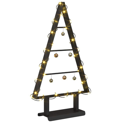 Metall julgran Svart 60 cm Stål