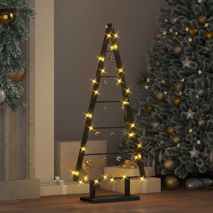 Metall julgran Svart 90 cm Stål