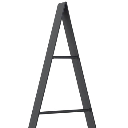 Metall julgran Svart 125,5 cm Stål