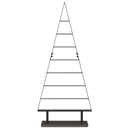 Metall julgran Svart 125,5 cm Stål