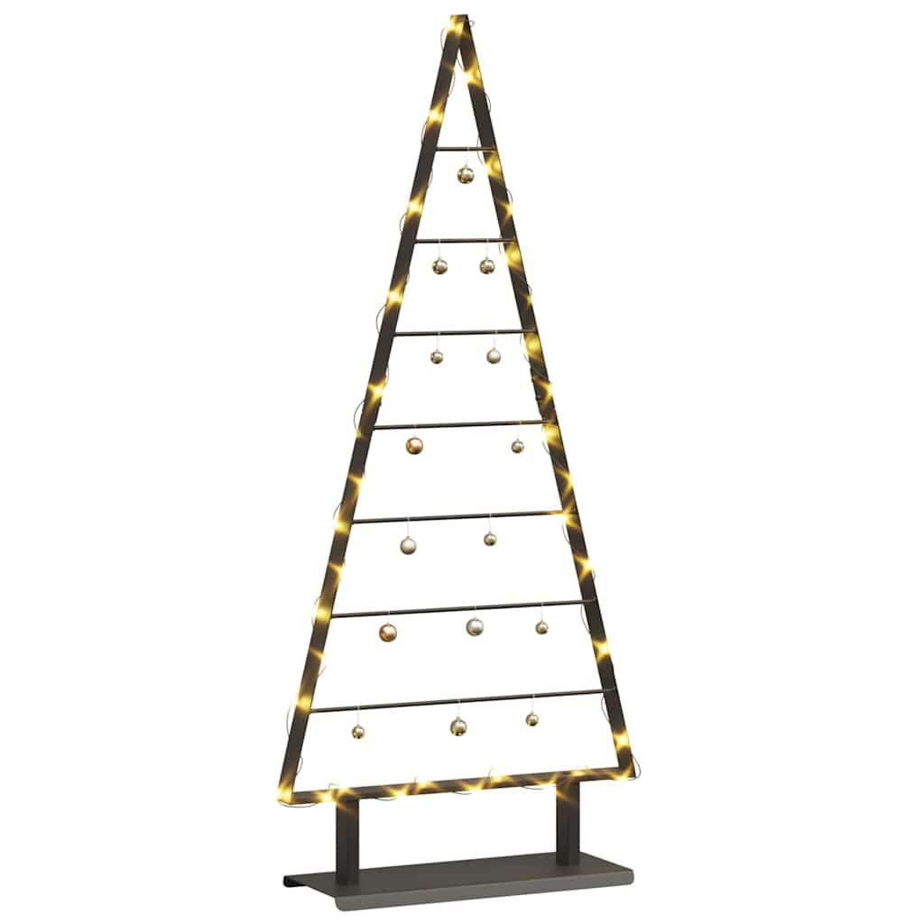Metall julgran Svart 125,5 cm Stål