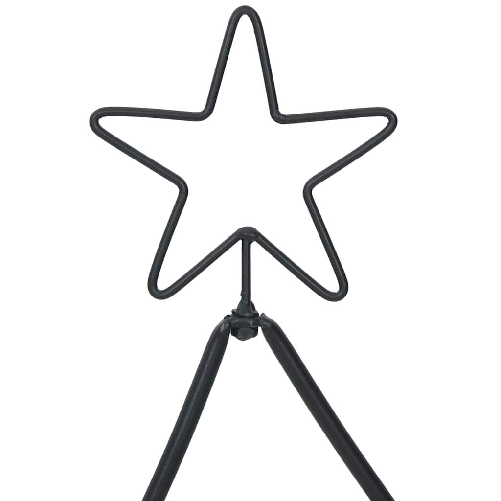 Metall julgran Svart 150 cm Stål