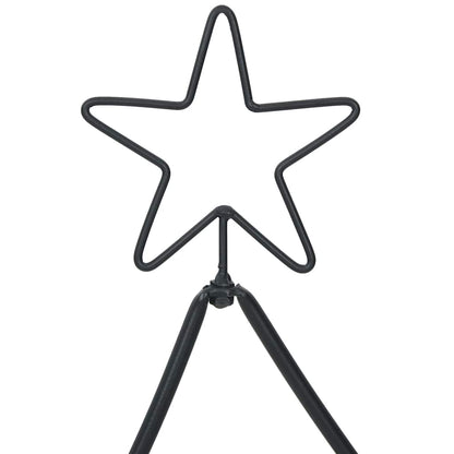 Metall julgran Svart 150 cm Stål