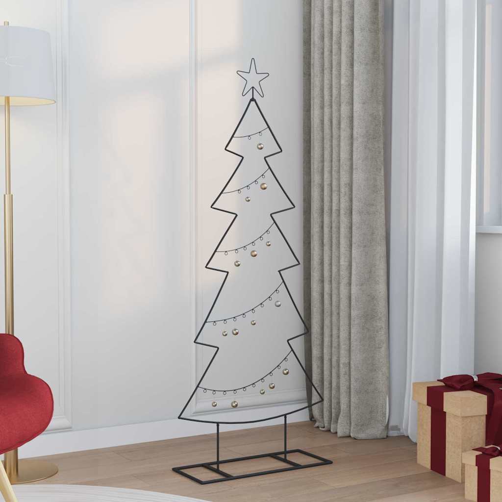 Metall julgran Svart 150 cm Stål
