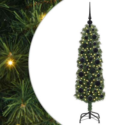 Konstgjord julgran Grön 120 cm PVC och stål och plast