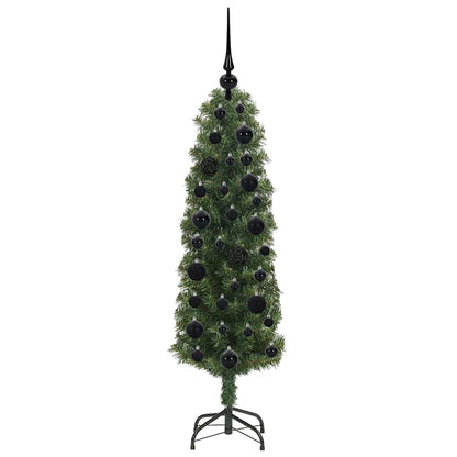 Konstgjord julgran Grön 120 cm PVC och stål och plast