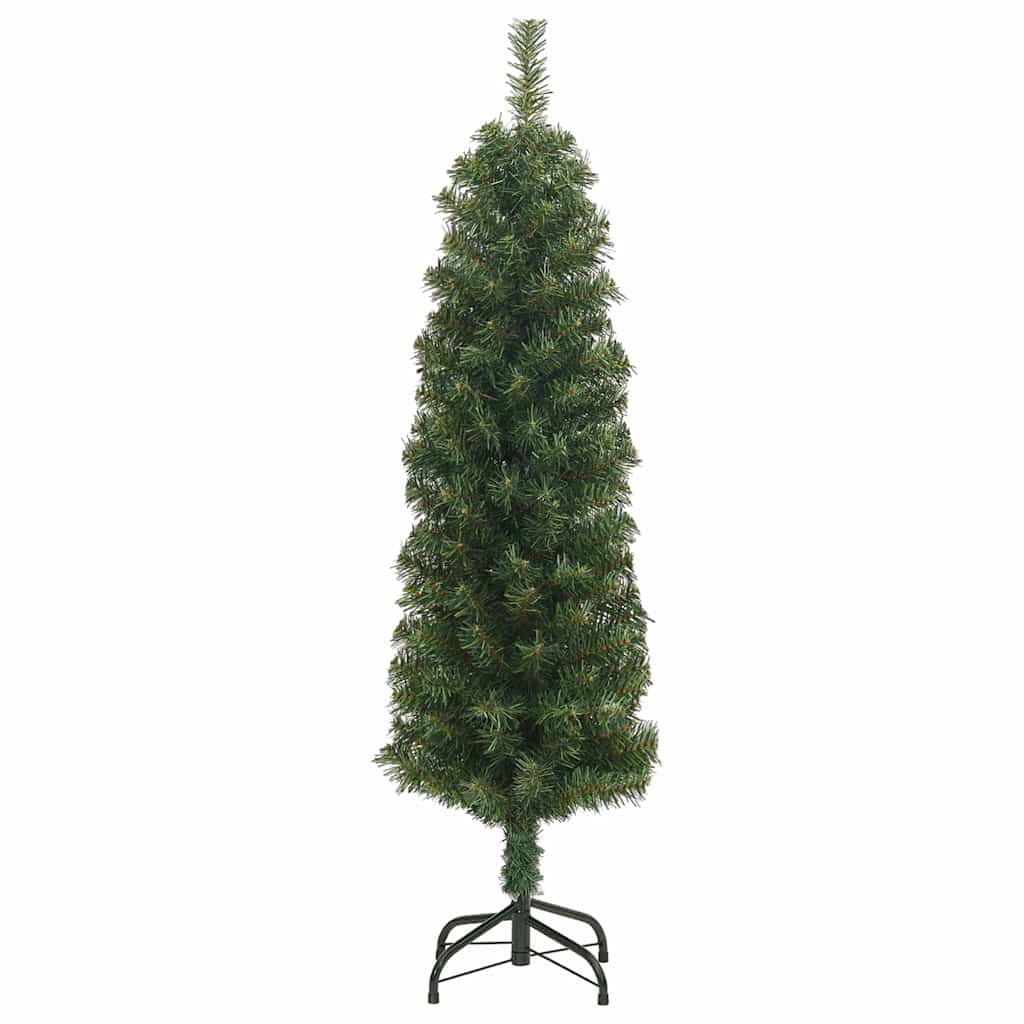 Konstgjord julgran Grön 120 cm PVC och stål och plast
