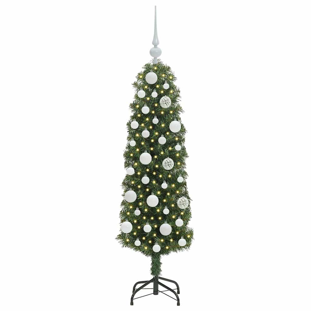 Konstgjord julgran Grön 120 cm PVC och stål och plast