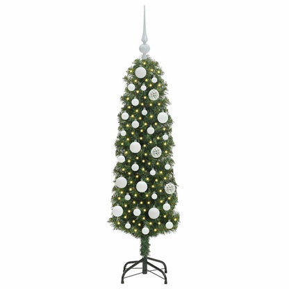 Konstgjord julgran Grön 120 cm PVC och stål och plast