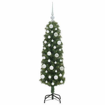 Konstgjord julgran Grön 120 cm PVC och stål och plast