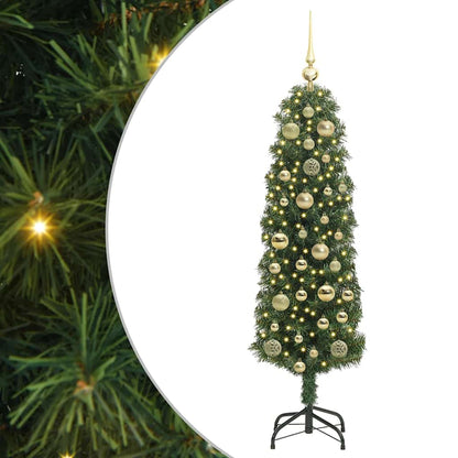 Konstgjord julgran Grön 120 cm PVC och stål och plast