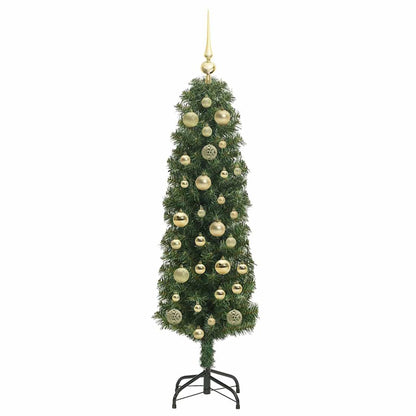Konstgjord julgran Grön 120 cm PVC och stål och plast