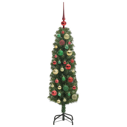 Konstgjord julgran Grön 120 cm PVC och stål och plast