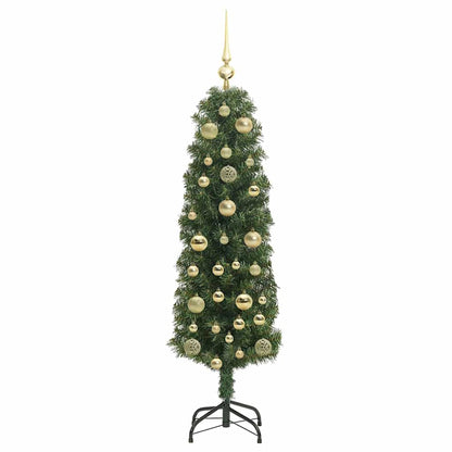 Konstgjord julgran Grön 150 cm PVC och stål och plast