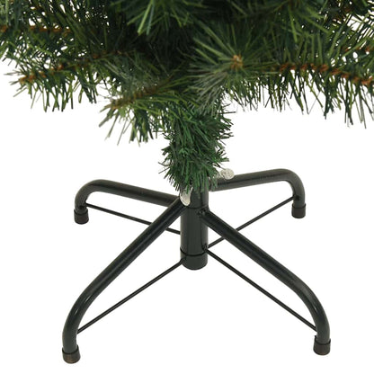 Konstgjord julgran Grön 180 cm PVC och stål och plast