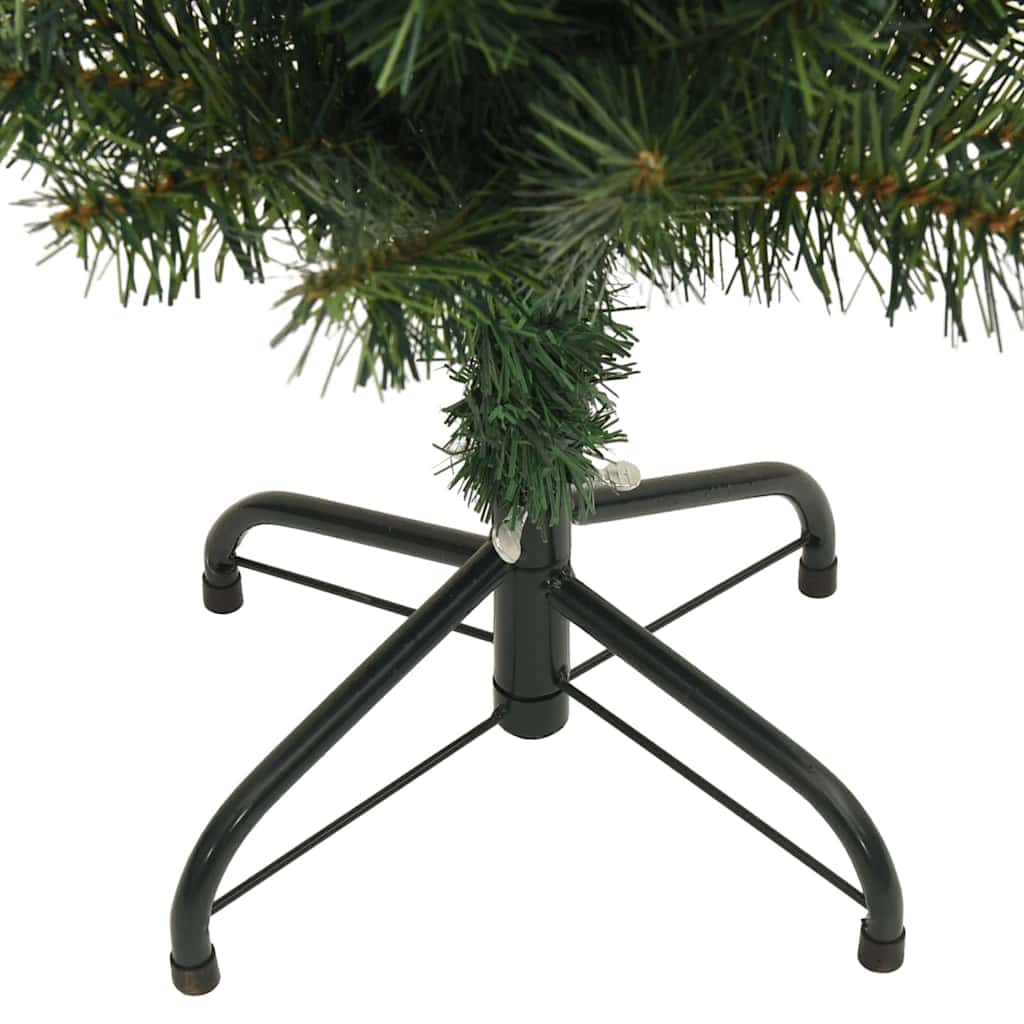 Konstgjord julgran Grön 180 cm PVC och stål och plast