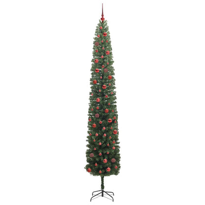 Konstgjord julgran Grön 270 cm PVC och stål och plast