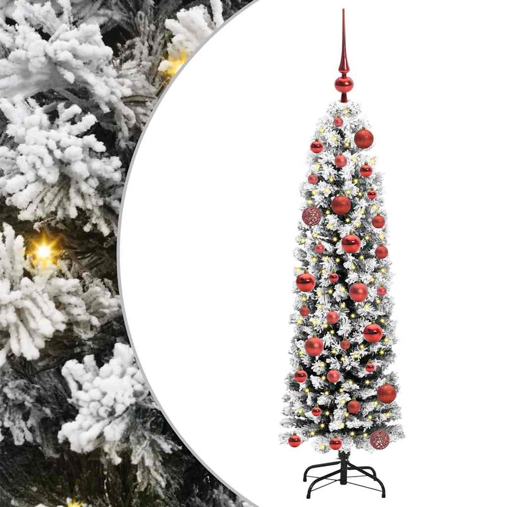 Konstgjord julgran Grön 120 cm PVC och stål och plast