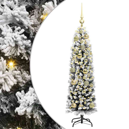 Konstgjord julgran Grön 120 cm PVC och stål och plast