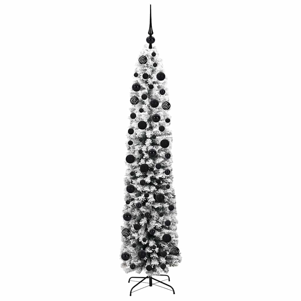 Konstgjord julgran Grön 180 cm PVC och stål och plast