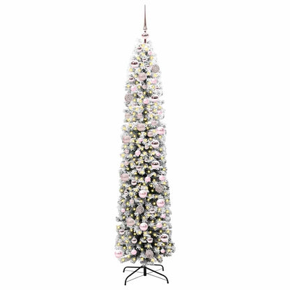Konstgjord julgran Grön 180 cm PVC och stål och plast