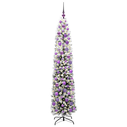 Konstgjord julgran Grön 180 cm PVC och stål och plast