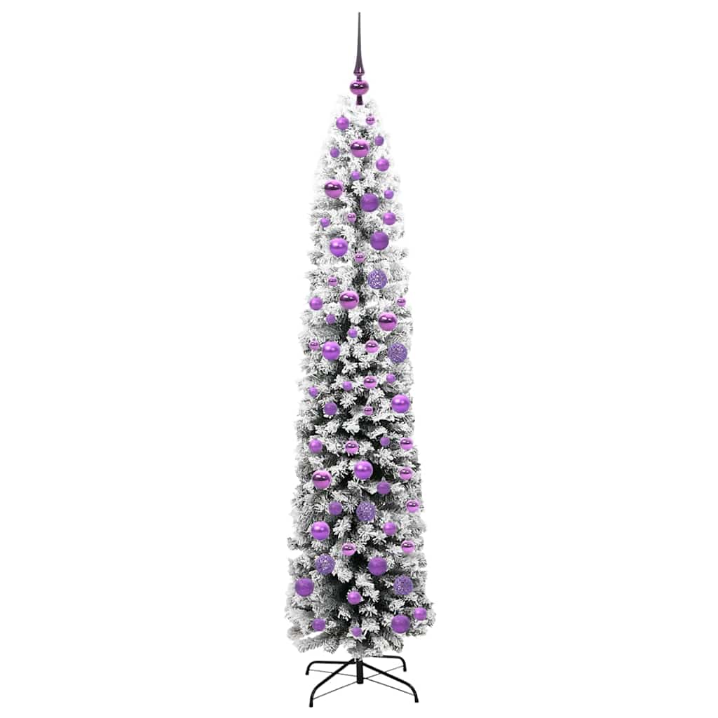 Konstgjord julgran Grön 180 cm PVC och stål och plast