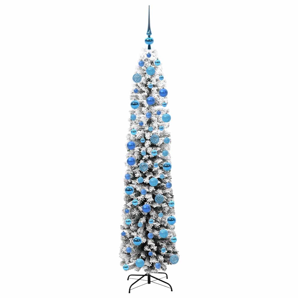 Konstgjord julgran Grön 180 cm PVC och stål och plast