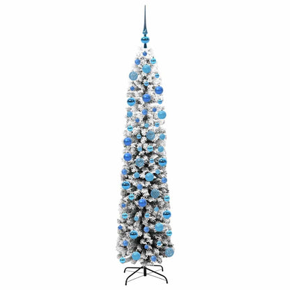 Konstgjord julgran Grön 180 cm PVC och stål och plast