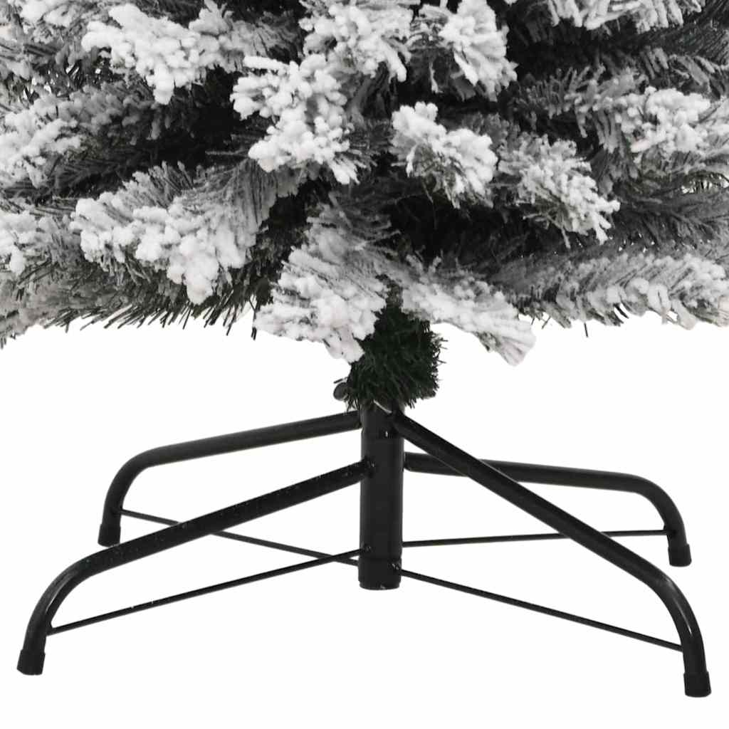 Konstgjord julgran Grön 210 cm PVC och stål och plast