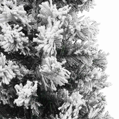 Konstgjord julgran Grön 210 cm PVC och stål och plast