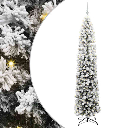 Konstgjord julgran Grön 210 cm PVC och stål och plast