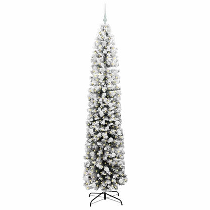 Konstgjord julgran Grön 240 cm PVC och stål och plast