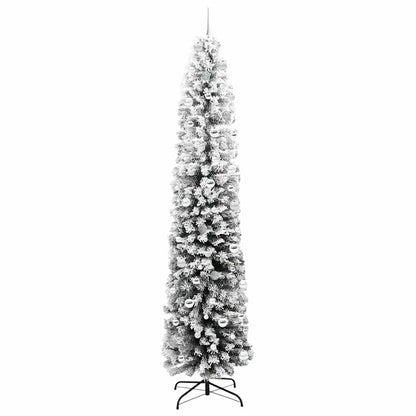 Konstgjord julgran Grön 240 cm PVC och stål och plast