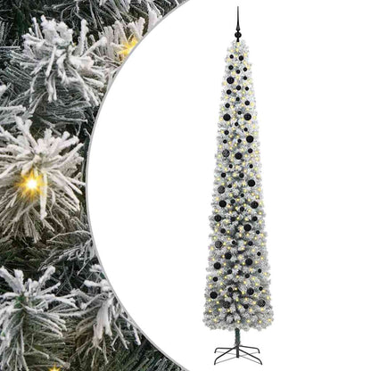 Konstgjord julgran Grön 270 cm PVC och stål och plast