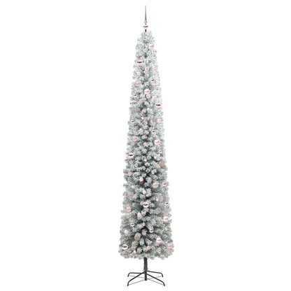 Konstgjord julgran Grön 270 cm PVC och stål och plast