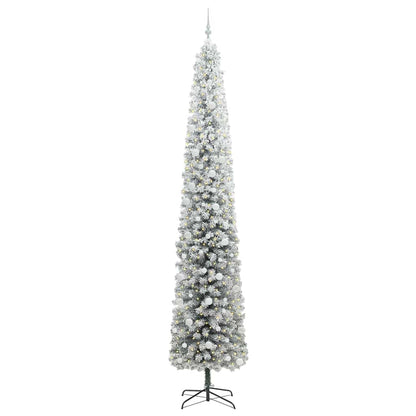 Konstgjord julgran Grön 270 cm PVC och stål och plast