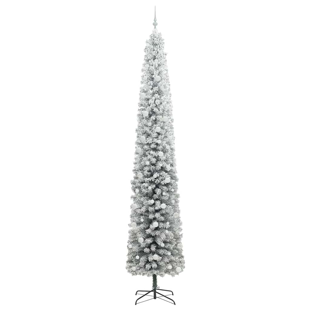 Konstgjord julgran Grön 270 cm PVC och stål och plast
